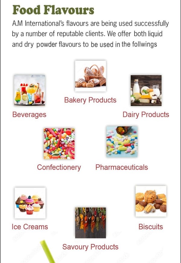 Bakery Flavours